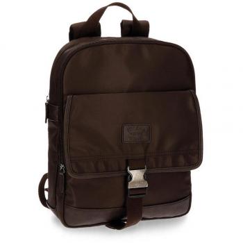 Pepe Jeans Lumberjack Mochila Tipo Casual, 36 cm, 11.66 Litros, Marrón
