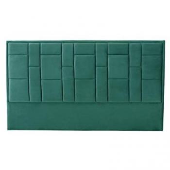 Cabecero Hermine - 140 cm - Terciopelo Verde Contemporáneo