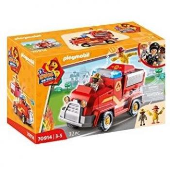 Playmobil Duck On Call Vehículo de Emergencia de los Bomberos