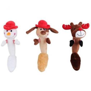 Peluche Navideño Grande para Perros Snow Men