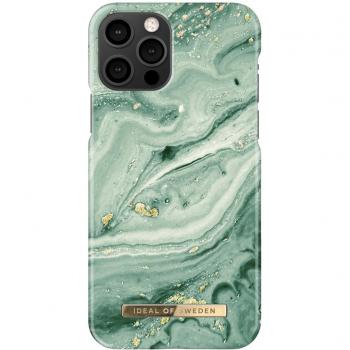Funda de moda Mint Swirl Marble para iPhone 12/12 Pro - Multicolor