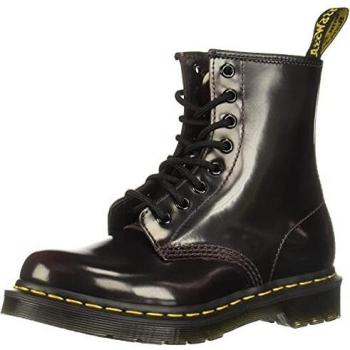 Dr. Martens Unisex Original 1460 8 Eye Boots (Cherry Red) - Size: W7/U7, Lace-up Boots, female, Red, Size: 11 US, Dr Martens 1460 8-Eye