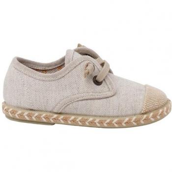 Blucher Niño Puntera Yute Cordon Elástico Pisamonas