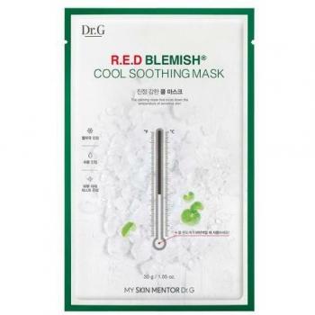 Dr.G Red Blemish Cool Soothing Mask - 30g, Refreshing Treatment for Imperfections