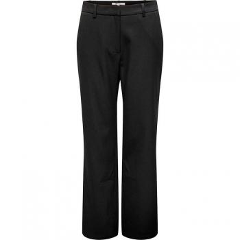 ONLY Pantalón mujer ONLISOLDA HW SLIM STRAIGHT PANT TLR, de talle alto, color negro