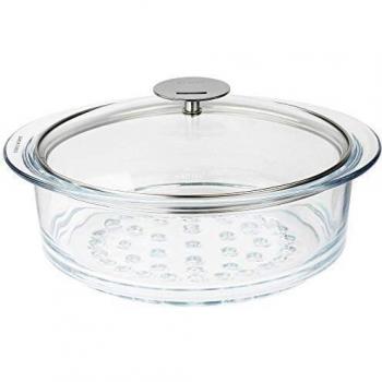 Cristel - Element CUIT VAPEUR VERRE 20 CM Avec COUVERCLE ECVV20