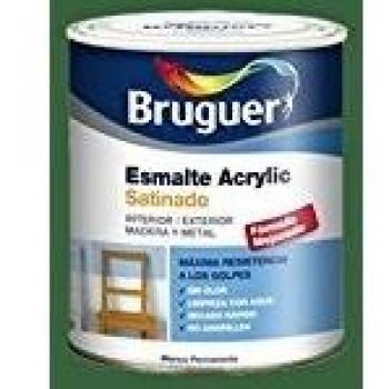 BRUGUER - Esm Acrylic Sat Verde Pradera Bruguer 250 Ml