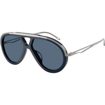 Emporio Armani EA4242U Men's Pilot Sunglasses - Blue Acetate