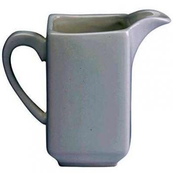 Dajar Porto Leche Jarra 210 ml, Porcelana, Blanco, 11 x 5,7 x 9,8 cm