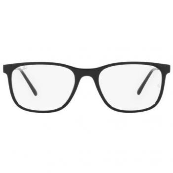 Ray-Ban RX7244 2000 Men's Black Prescription Eyeglasses with Blue Light Blocking, Size 51