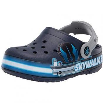 CROCS Fun Lab Luke Skywalker Lights Clog, Chanclas Tiempo Libre y Sportwear Infantil Unisex Niños, Navy