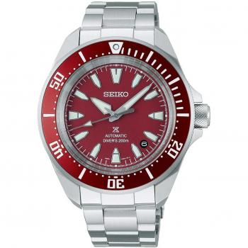 Seiko Prospex Slim Samurai Automatic Diver Watch Red SRPL11K1