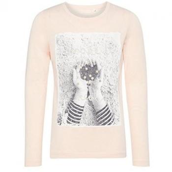 NAME IT Camiseta Manga Larga Niña JUAR - 146-152, Peachy Keen
