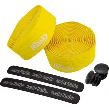 Selle Italia brazo banda Smothie Tape Gran Fondo Gel, 2.5 mm, amarillo, fa003327262