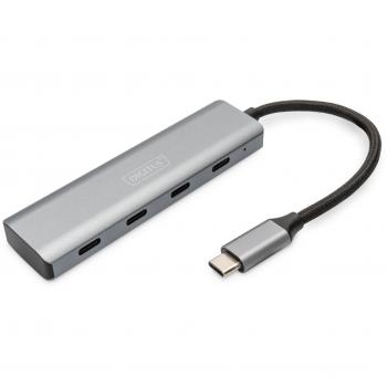 Hub de 4 puertos USB-C Digitus DA-70246