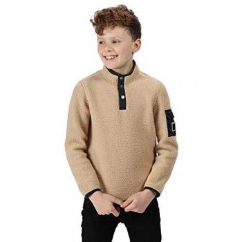 Regatta Melor - Forro Polar para niños Unisex, Unisex niños, Forro Polar., RKA270 J66C05, Beige, 5-6