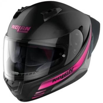 Nolan Casco Integral N60-6 Sport Outset Negro-Rosa XS