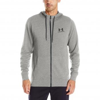 Under Armour Triblend Full Zip Hoodie Sudadera, Hombre, Gris