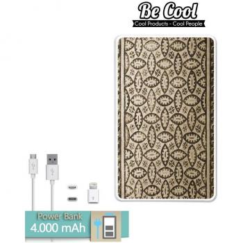 Becool® - Batería Externa Power Bank 4000 mah + Gratis 1 cable USB-MicroUsb
