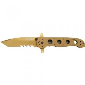 CRKT M16 Big Dog - Cuchillo de hoja fija, color marrón