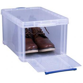 Really Useful - Caja de plástico transparente, 255 x 210 x 395 mm, capacidad de 14 litros