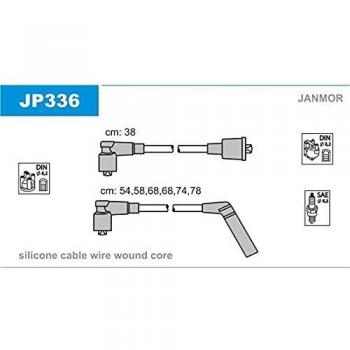 Janmor JP336 Juego de cables de encendido