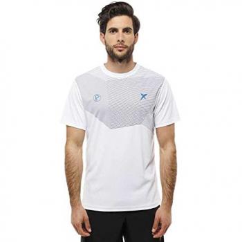 Camiseta de Manga Corta Drop Shot Lima LP, color lima, talla XS, material transpirable y ligero, diseño moderno y deportivo