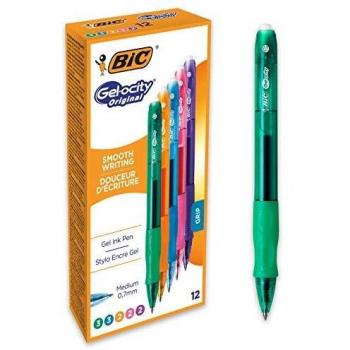 BIC Gel-ocity Original - Bolígrafos retráctiles de gel