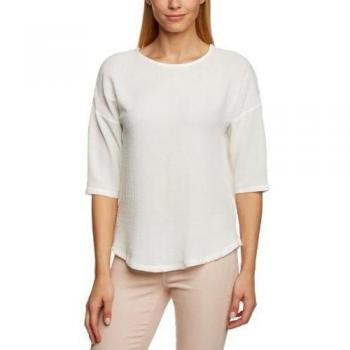 Pieces - Camiseta sin mangas con cuello redondo para mujer, talla 38