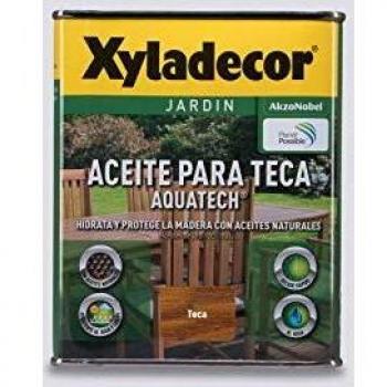 Xyladecor Aceite para Teca Aquatech color Teca 750 ml