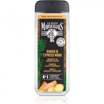 Le Petit Marseillais Ginger & Cypress Wood Shower Gel 4-in-1 for Men 400 ml