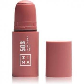 3INA The No-Rules Stick Multipurpose Eye, Lip and Cheek Pencil Shade 503 - Nude 5 g
