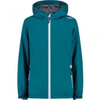 CMP Kids Waterproof Hooded Jacket Teal 5 Years