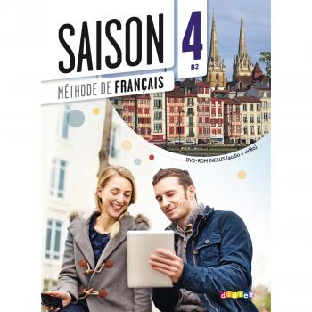 Saison Band 4: B2 - Kursbuch mit MP3-CD und DVD-ROM