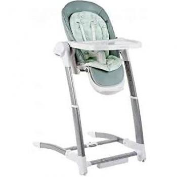 KikkaBoo Trona Bebé 3 en 1 PRIMA, Silla Alta hasta 36 meses, Columpio para Bebé hasta 6 meses, Regulable