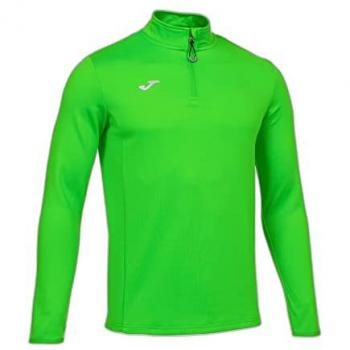 Joma Light Green Running Night Half Zip Sweatshirt - L