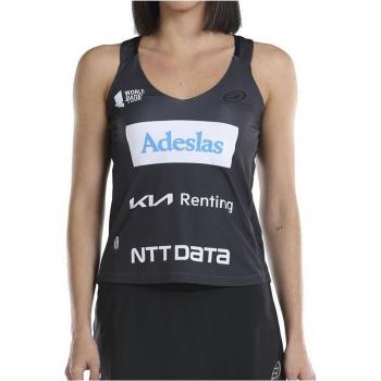 Camiseta para Mujer sin Mangas Bullpadel Orlas Gemma Triay  Pádel Negro XS