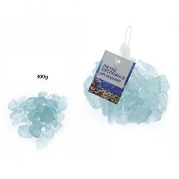Piedras Decorativas Azul Claro para Acuarios 300 Gr - Decoración Acuática 70275
