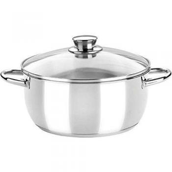Monix Optima - Olla con Tapa de Cristal, 4 l