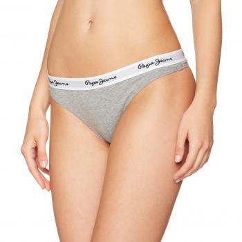 Pepe Jeans Dixie, Tanga para Mujer, Grau