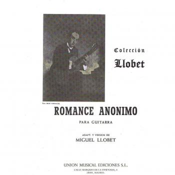 ANONIMO - Romance Anonimo para Guitarra