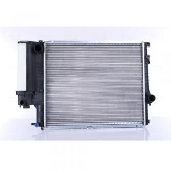 Radiador NISSENS 60607 para refrigeración del motor, compatible con vehículos, fabricado en aluminio y plástico, diseño de alta eficiencia térmica, fácil instalación, capacidad de enfriamiento optimizada