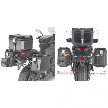 Soporte lateral Givi PL ONE-FIT MONOKEY®CAM para Yamaha Tracer 9 (2021)