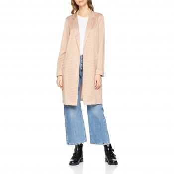 PIECES Pclori Coatigan Noos, Chaqueta Punto para Mujer, Beige