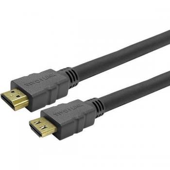 Cable HDMI Vivolink PRO de 1.5 m con Bloqueo Seguro y Conectores Dorados, Versión 2.0, 3D