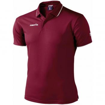 Macron Draco Red Polo Shirt 5XL