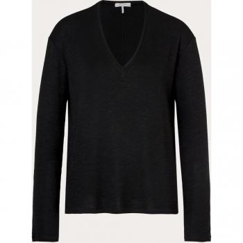 Rag & Bone - Top de punto con cuello en V