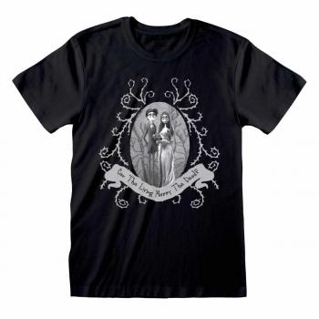 Camiseta unisex negra Corpse Bride - Dead Wedding - Talla L