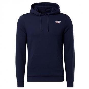 Sudadera Reebok Identity French Terry Logo Pullover para Hombre en Color Marino, Modelo Ha9274, Tamaño XXL