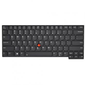 Teclado Lenovo 01YP308 para laptop - Componente de repuesto original para ordenador portátil Thinkpad T480s/E480/L480